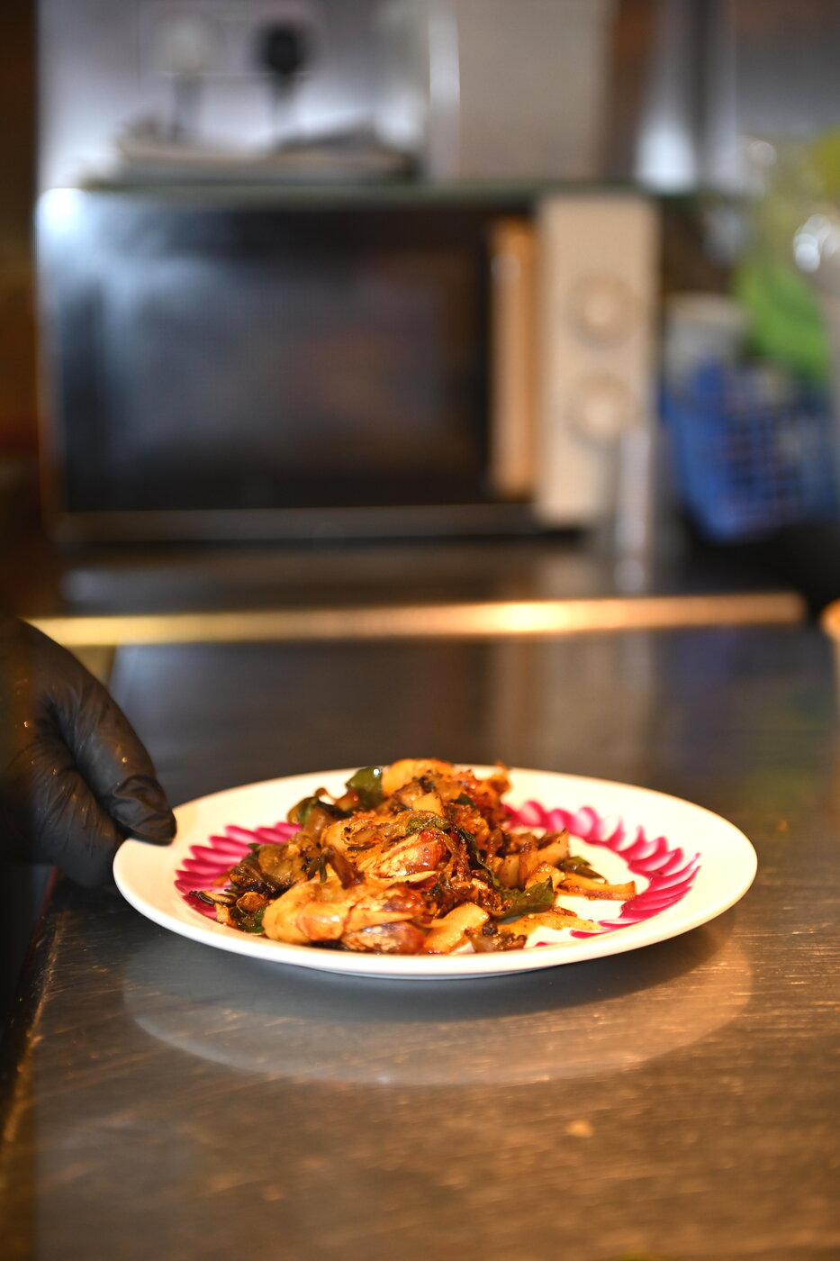 Pan-Fried Prawns